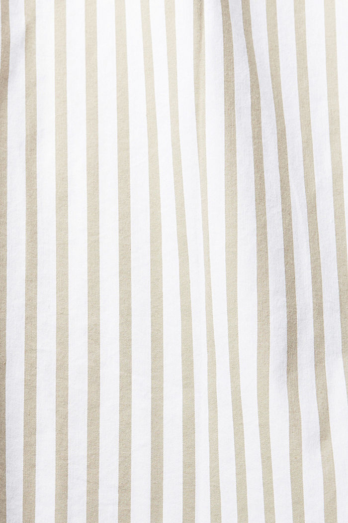 Long striped woven blouse, WHITE 4, detail-asia image number 5