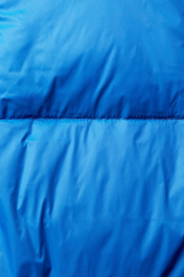 Quilted jacket with recycled down filling, BRIGHT BLUE, detail-asia image number 6