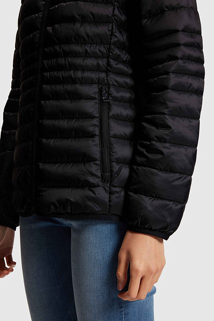Quilted jacket with 3M™ Thinsulate™ padding, BLACK, detail-asia image number 3