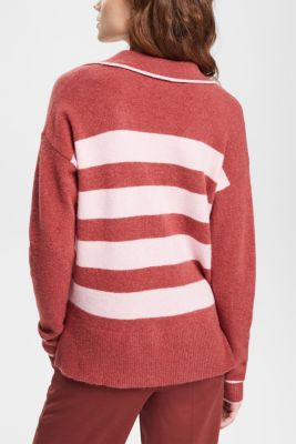 Wool blend jumper, NEW TERRACOTTA, detail-asia image number 3