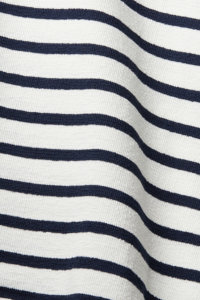 Striped cotton sweatshirt, OFF WHITE, detail-asia image number 5
