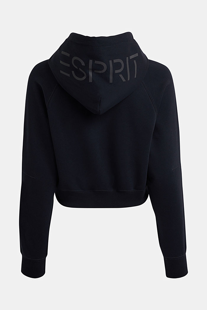 Color Dolphin Cropped Hoodie, BLACK, detail-asia image number 5