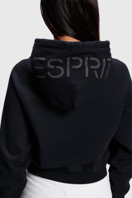 Color Dolphin Cropped Hoodie, BLACK, detail-asia image number 3