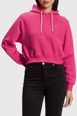 Color Dolphin Cropped Hoodie