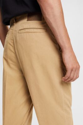 Loose fit chinos, CREAM BEIGE, detail-asia image number 5