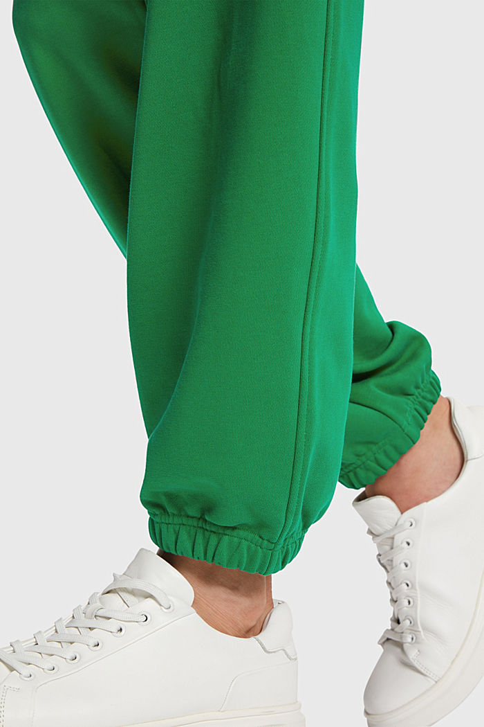 寬鬆LOGO圖案束腳運動褲, 綠色, detail-asia image number 3