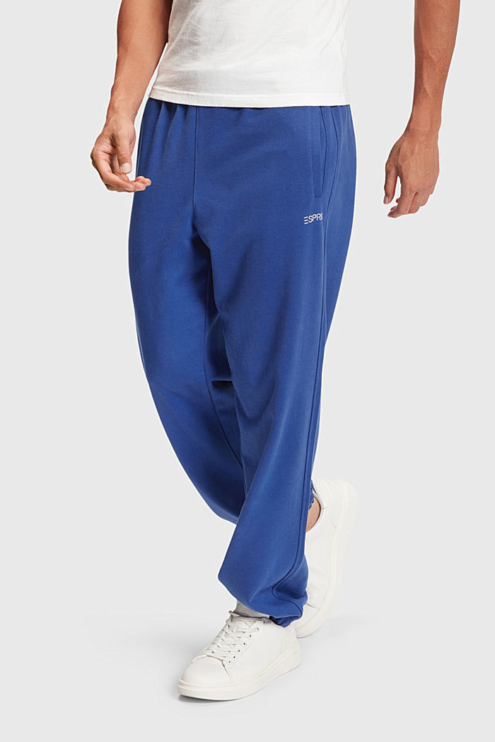 Relaxed logo joggers, BRIGHT BLUE, detail-asia image number 0