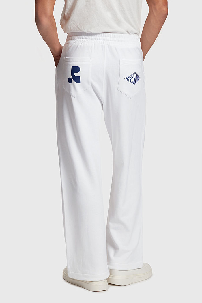 Jersey jogger pants, WHITE, detail-asia image number 1
