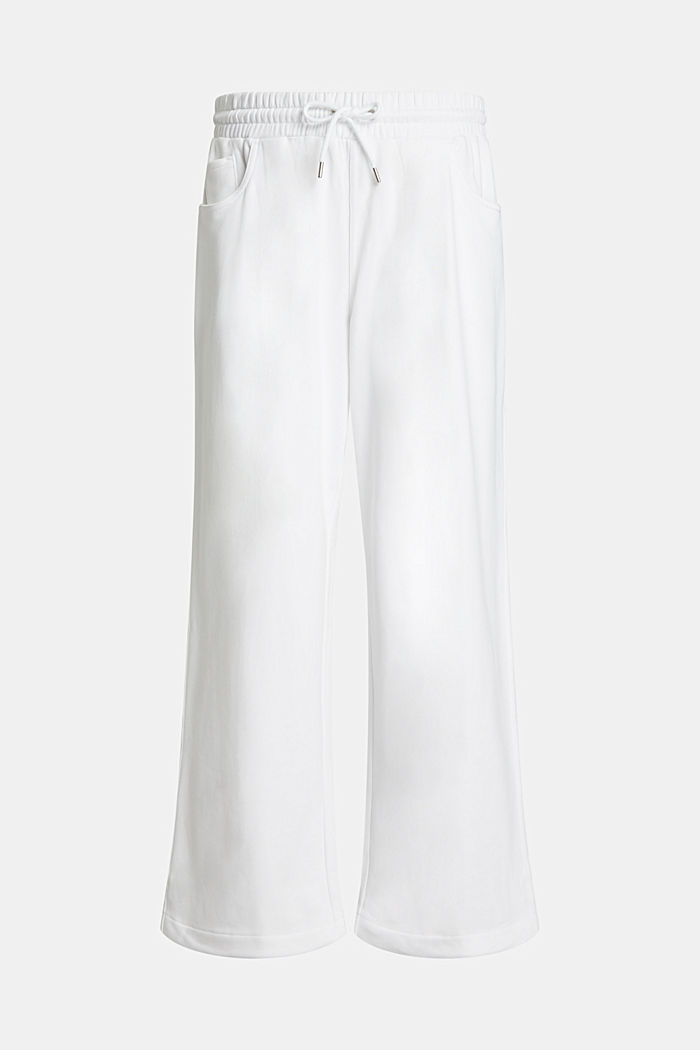 Jersey jogger pants, WHITE, detail-asia image number 4