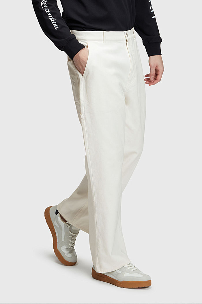 Pants woven, WHITE, detail-asia image number 0