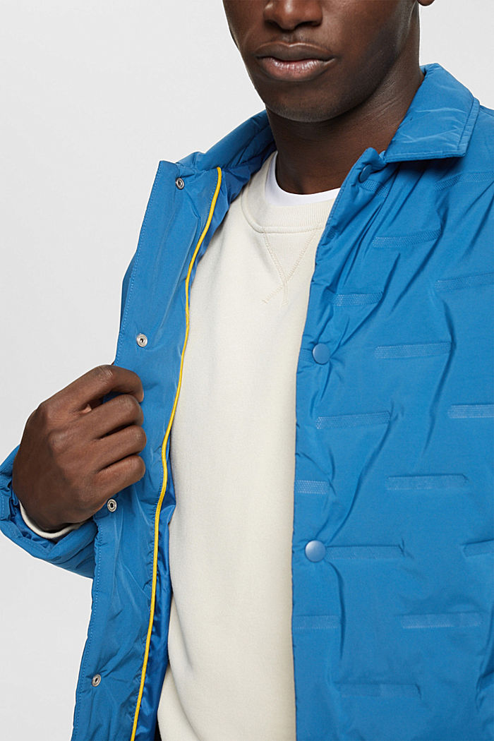 Quilted jacket, PETROL BLUE, detail-asia image number 2