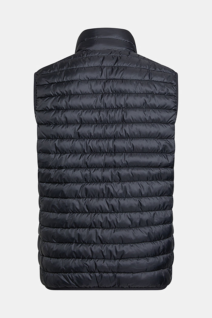 Quilted body warmer with 3M™ Thinsulate™ padding, BLACK, detail-asia image number 5