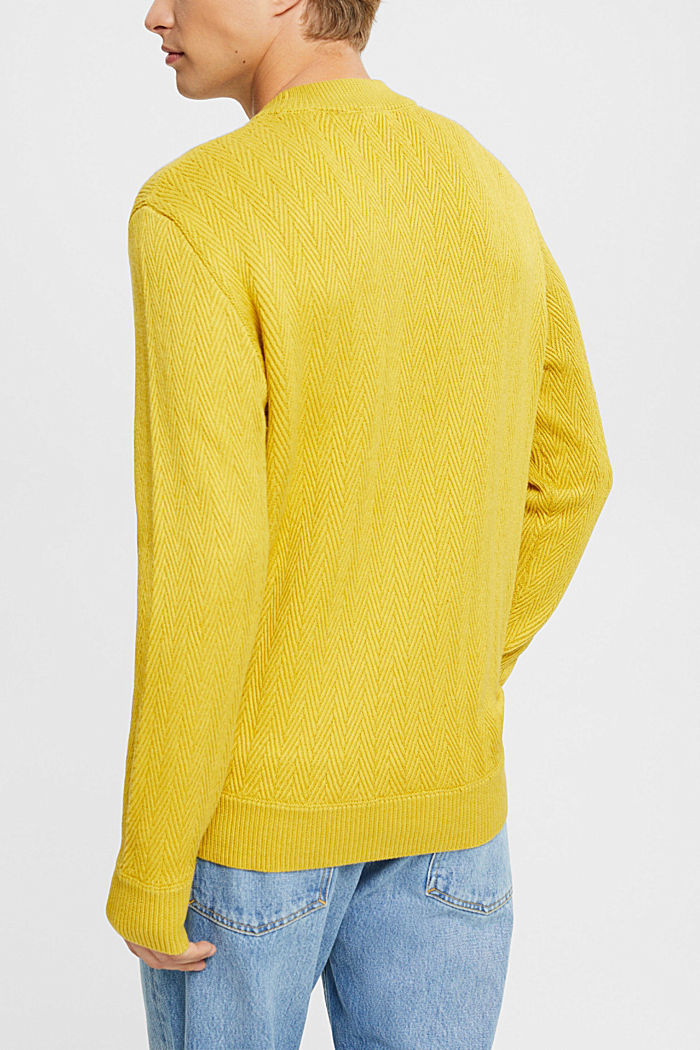 Sweaters Regular Fit, DUSTY YELLOW, detail-asia image number 3