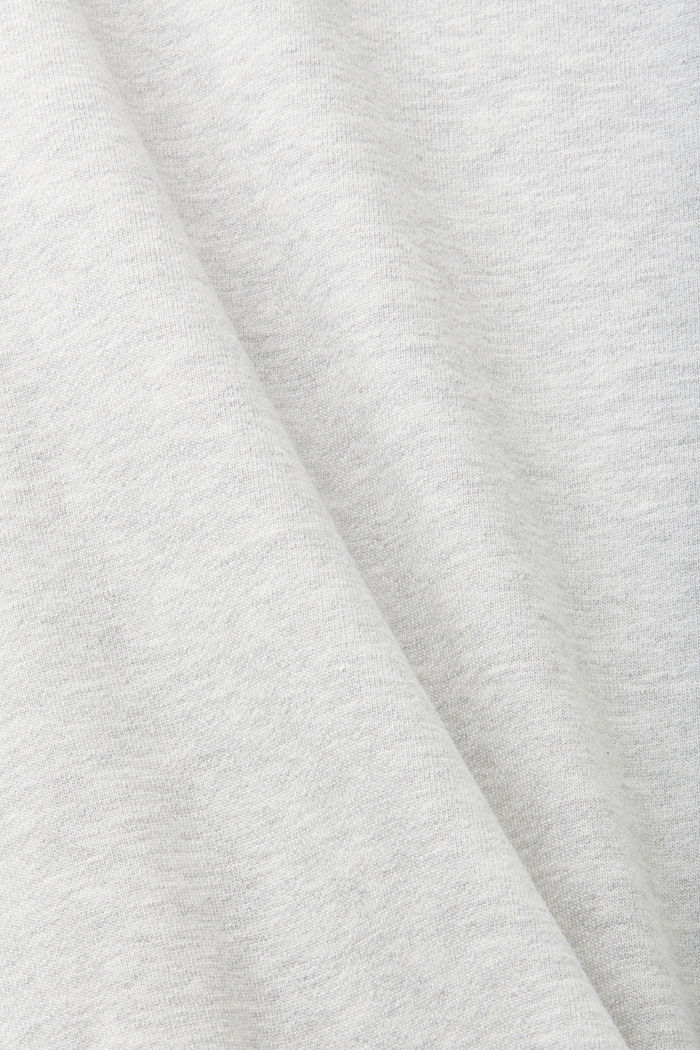 Varsity patch sweatshirt, LIGHT GREY 5, detail-asia image number 4