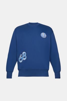 Varsity patch sweatshirt, INK, detail-asia image number 7
