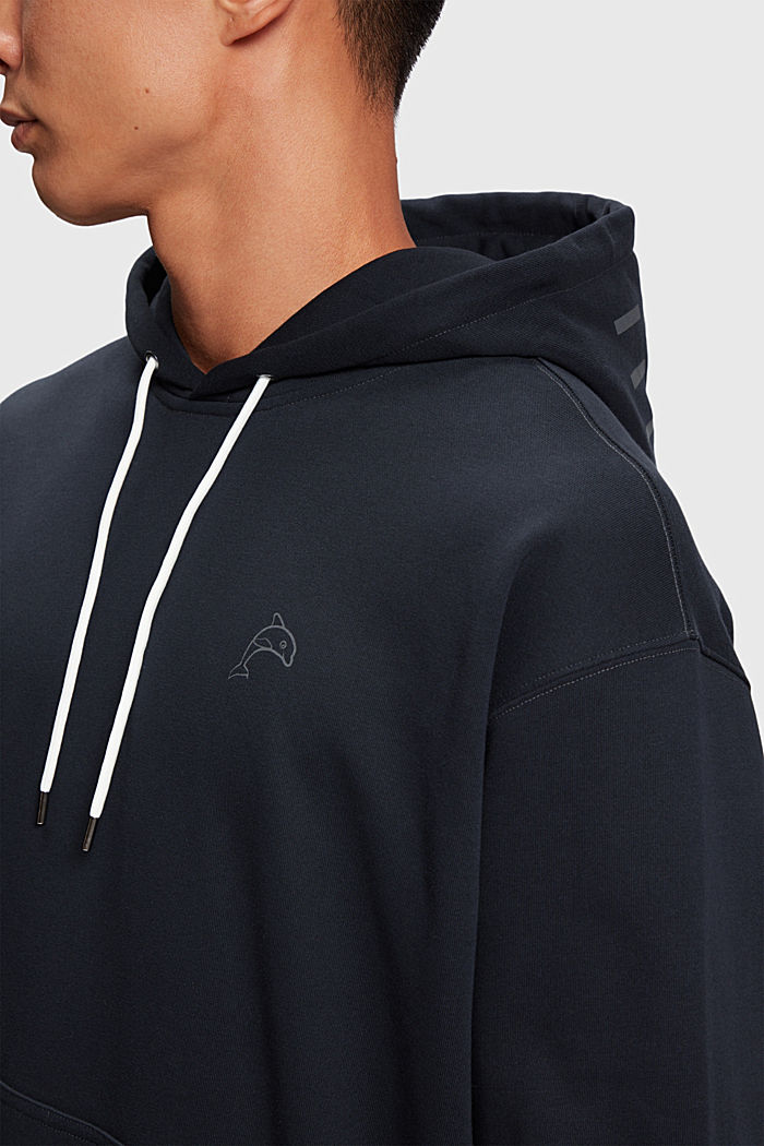 Color Dolphin Hoodie, BLACK, detail-asia image number 2