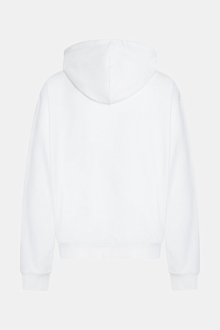 Patched hoodie, WHITE, detail-asia image number 5