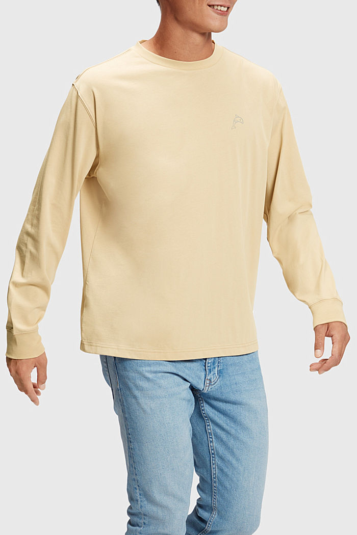 Color Dolphin Long Sleeve Top