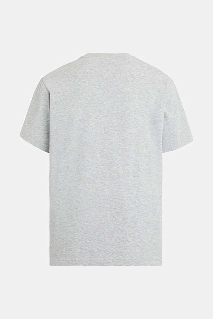 LOGO圖案T恤, 淺灰色, detail-asia image number 5