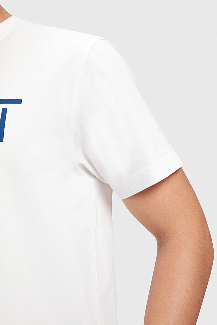 유니섹스 로고 티셔츠, WHITE, detail-asia image number 3