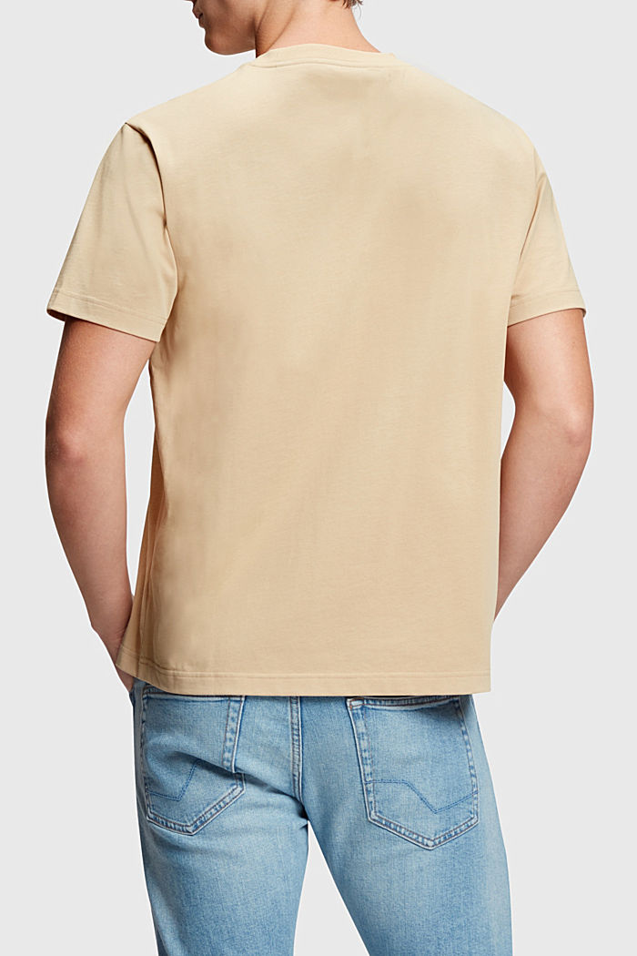 유니섹스 로고 티셔츠, SAND, detail-asia image number 1
