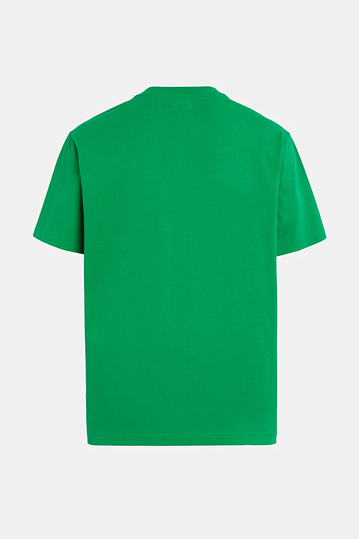 유니섹스 로고 티셔츠, GREEN, detail-asia image number 5