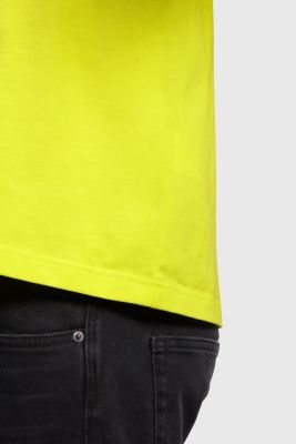 유니섹스 로고 티셔츠, BRIGHT YELLOW, detail-asia image number 3