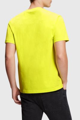 유니섹스 로고 티셔츠, BRIGHT YELLOW, detail-asia image number 1