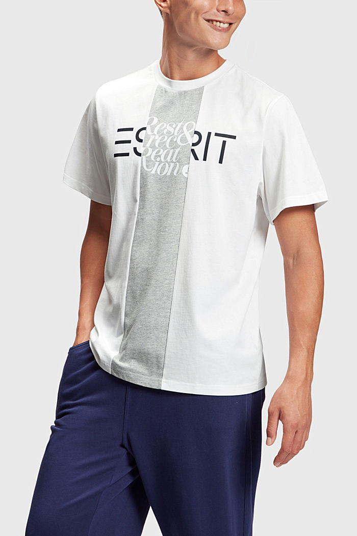 패치 티셔츠, WHITE, detail-asia image number 0