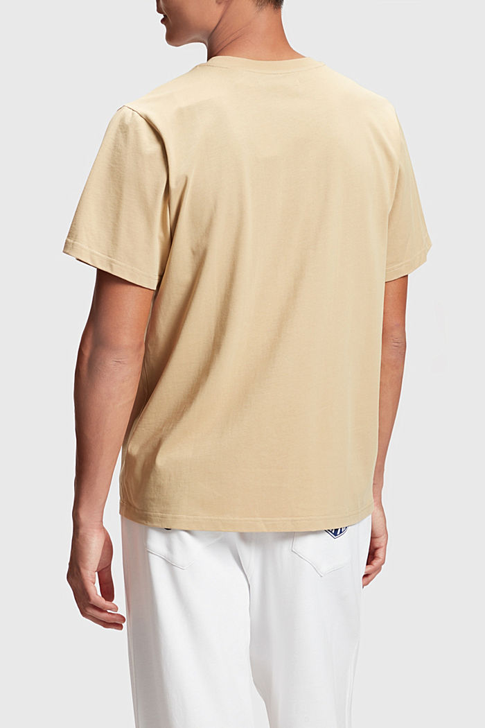 補丁裝飾T恤, 灰褐色, detail-asia image number 1