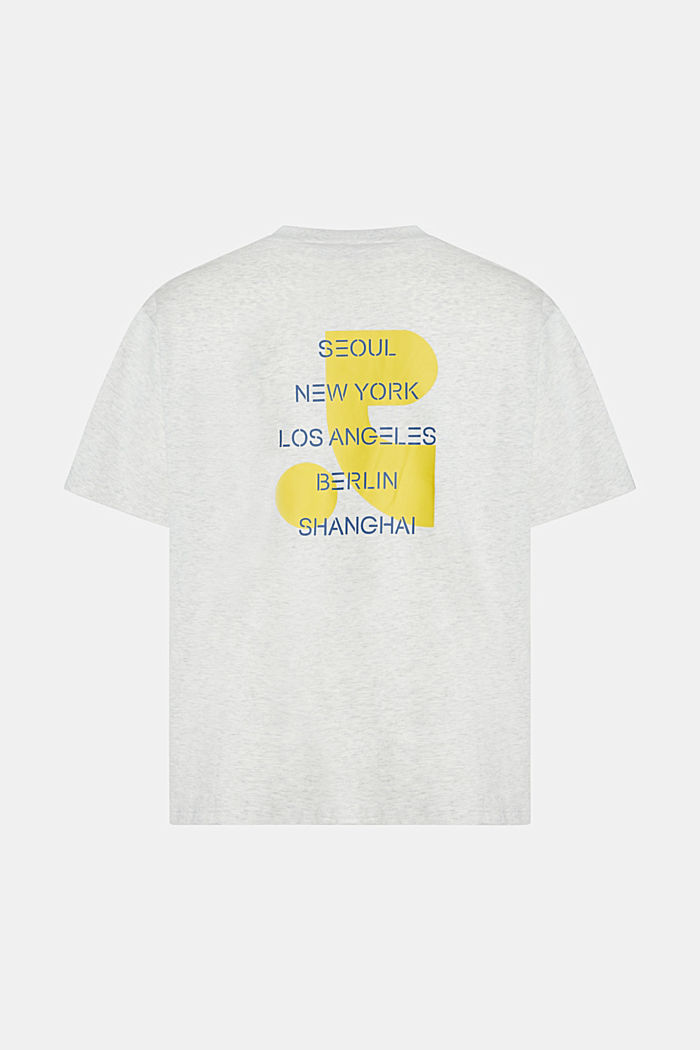 서울 에디션 프린트 티셔츠, GREY, detail-asia image number 5