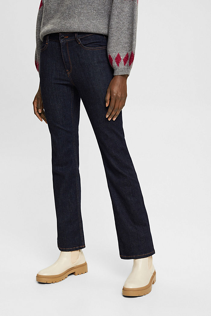 Skinny bootcut jeans, BLUE RINSE, detail-asia image number 0