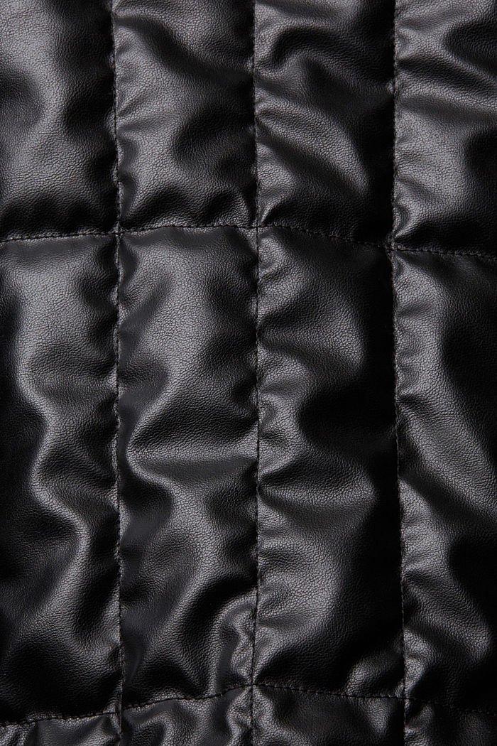 絎縫背心連皮帶, 黑色, detail-asia image number 5