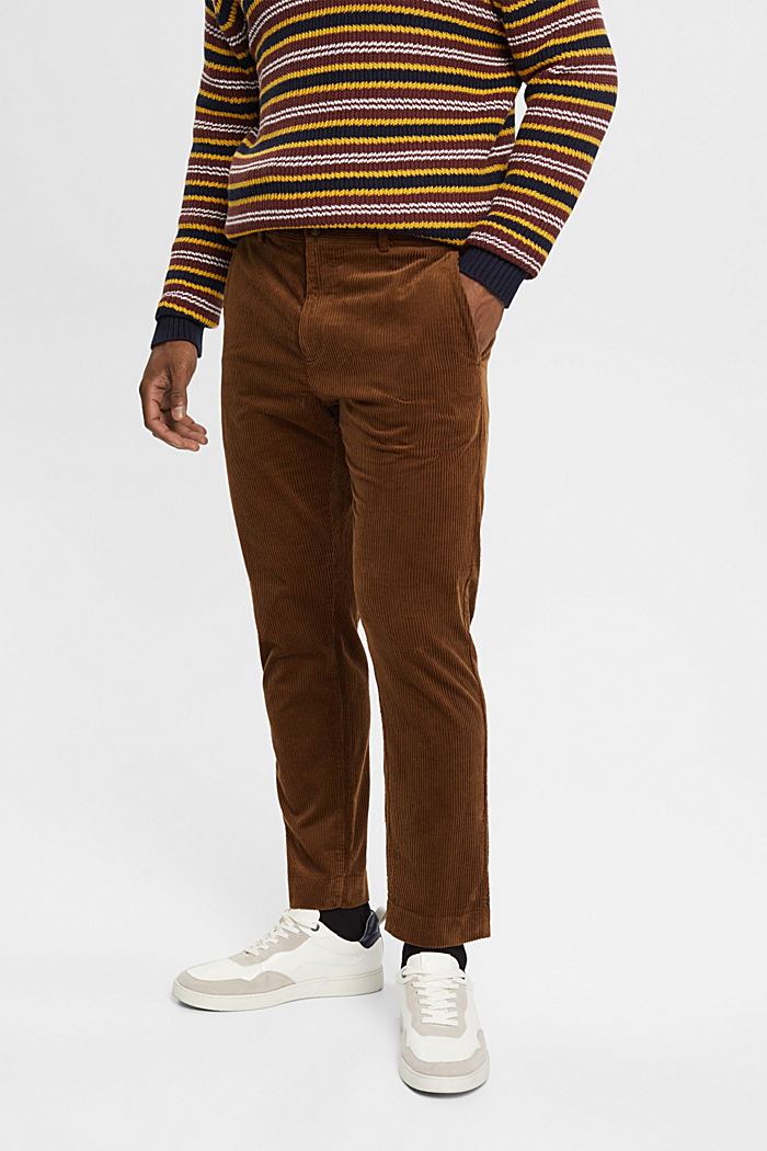 Pants woven Relaxed Slim Fit, BARK, detail-asia image number 0
