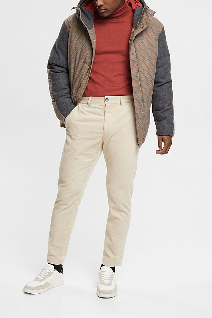 Pants woven Relaxed Slim Fit, SAND, detail-asia image number 4