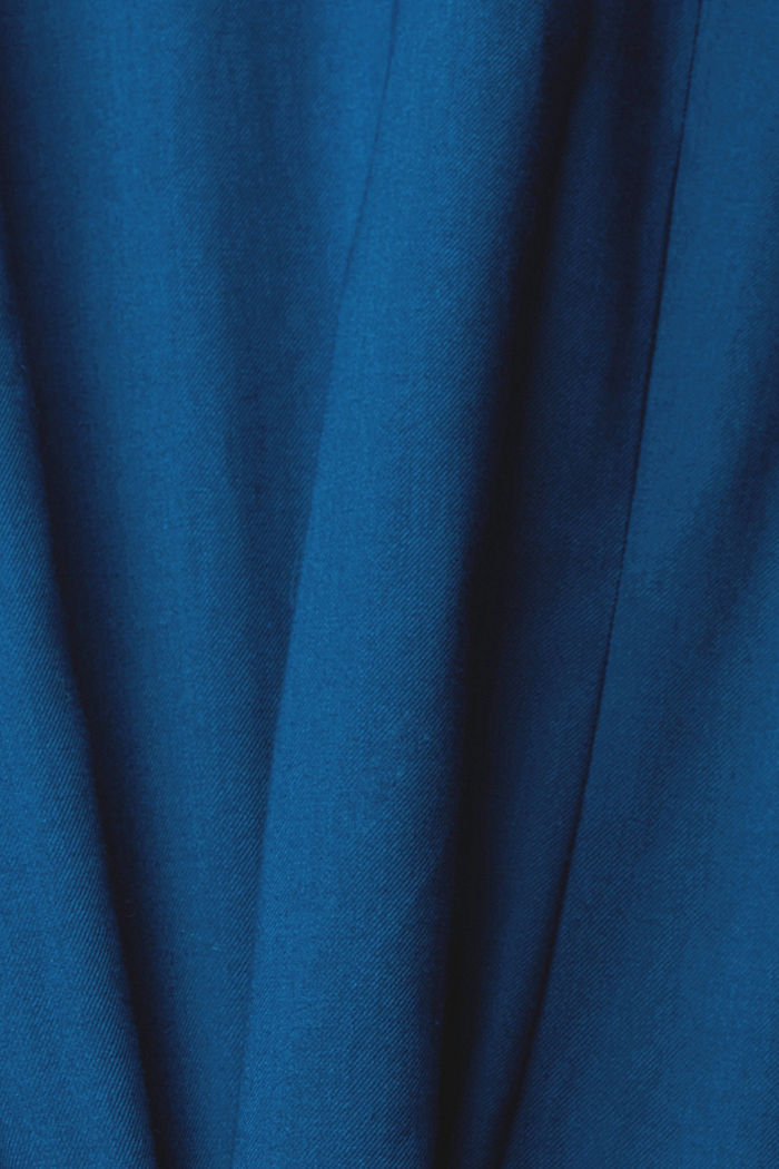 修身剪裁恤衫, PETROL BLUE, detail-asia image number 5