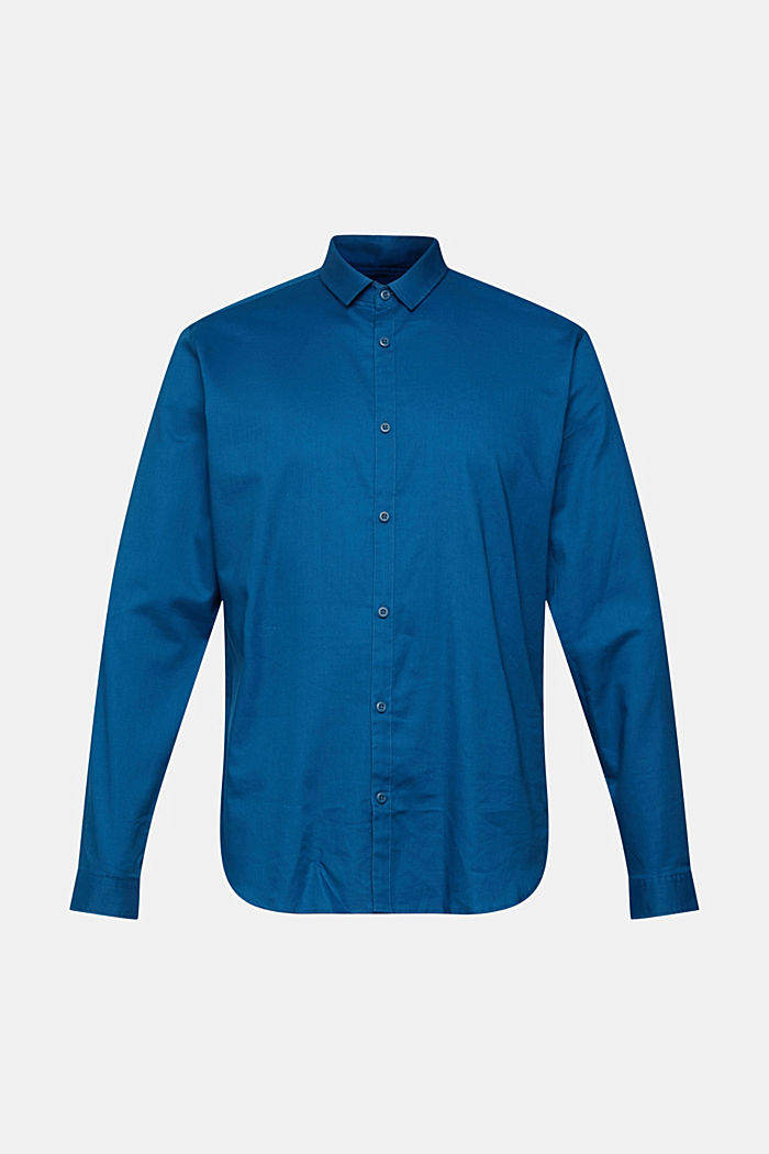 Slim fit shirt, PETROL BLUE, detail-asia image number 6