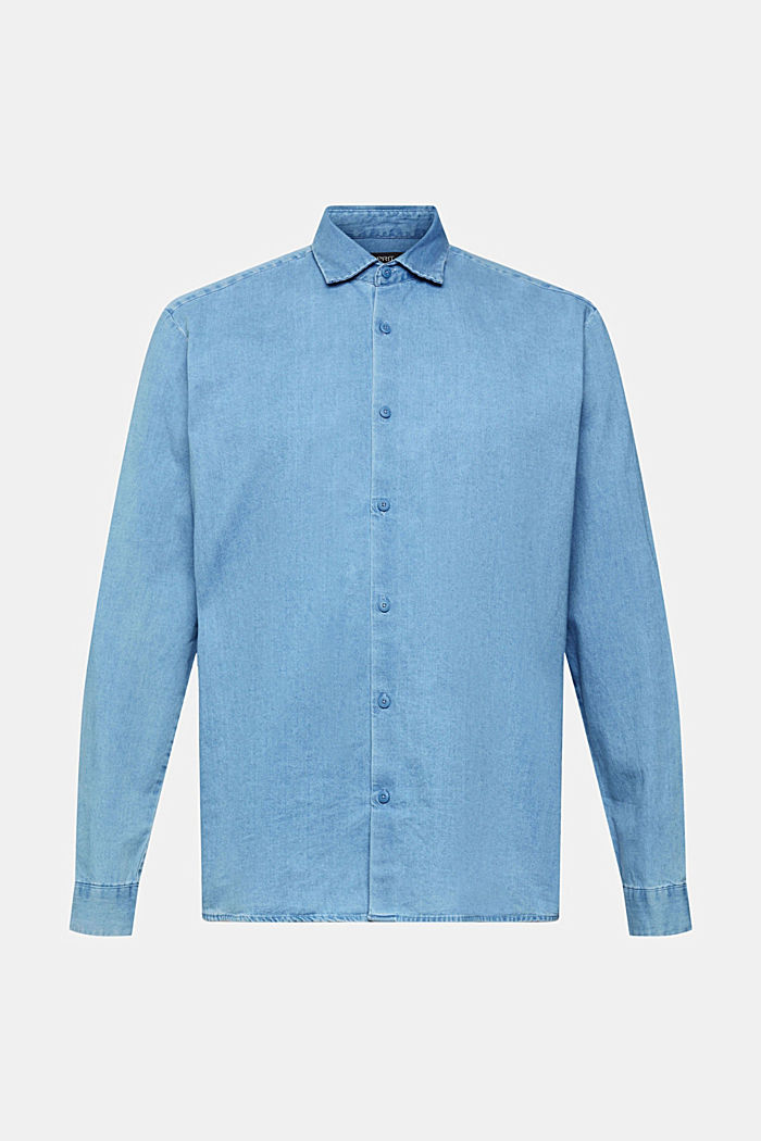 Shirts denim Regular Fit, BLUE BLEACHED, detail-asia image number 7