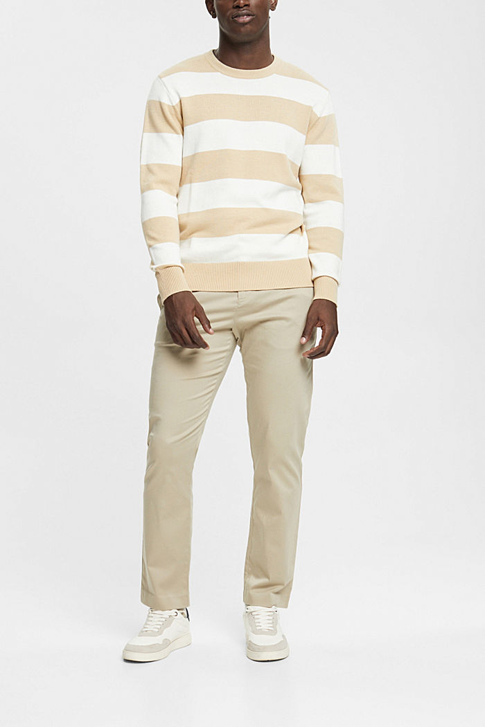 Striped jumper, CREAM BEIGE, detail-asia image number 4