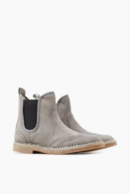 Esprit - Rauleder-Boots mit Budapester-Muster im Online ...