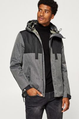 Esprit  Wattierte Jacke mit Kapuze im Online Shop kaufen