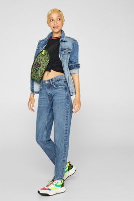 Esprit throwback jeans met lyocell kopen in de online shop