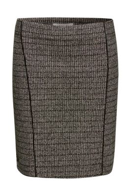 Esprit Glockig fallender Jersey Rock mit Stretch im Online Esprit Glockig fallender Jersey Rock mit Stretch im Online