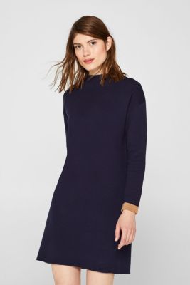 Esprit - Dress in double-faced knit fabric at our Online Shop