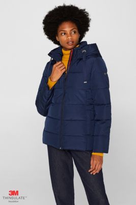 Esprit Quilted jacket with 3M® Thinsulate filling at our Online Shop