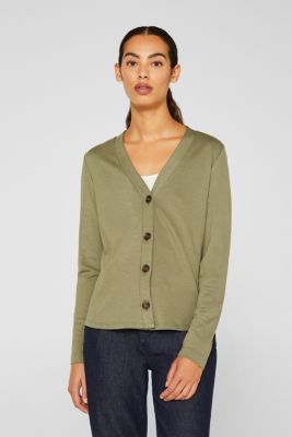 Esprit StretchCardigan aus feinem Jersey im Online Shop kaufen