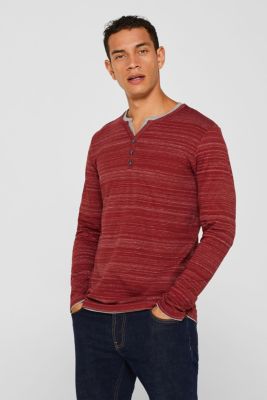 Esprit Long sleeve jersey top in a layered look at our Online Shop