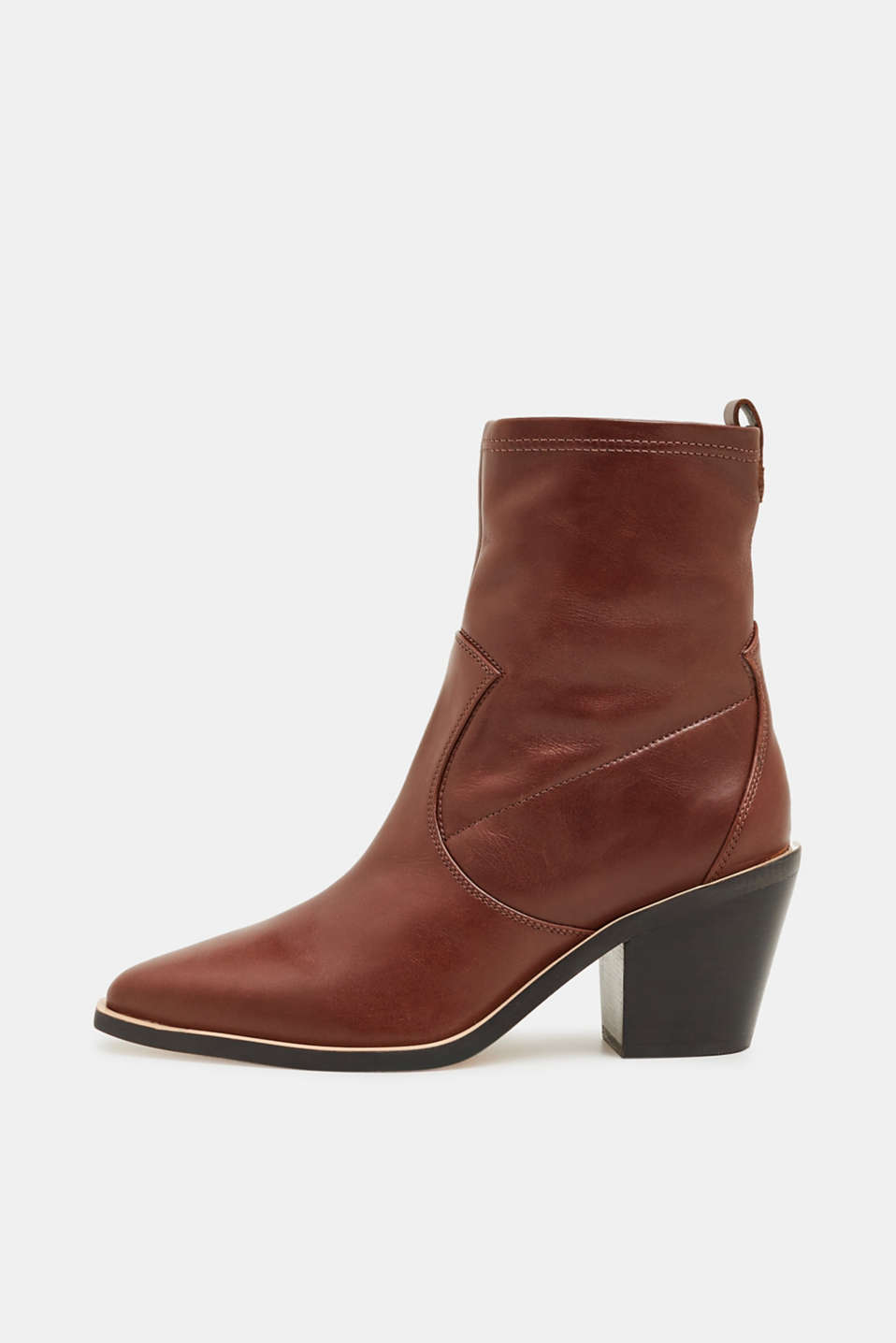 Esprit - Leather cowboy boots at our Online Shop