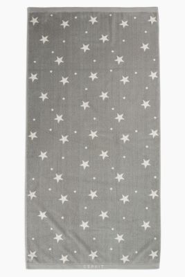Esprit Bath towel with stars, 100 cotton at our Online Shop