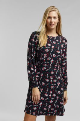 Edc Kleid Mit Blumen Print Im Online Shop Kaufen